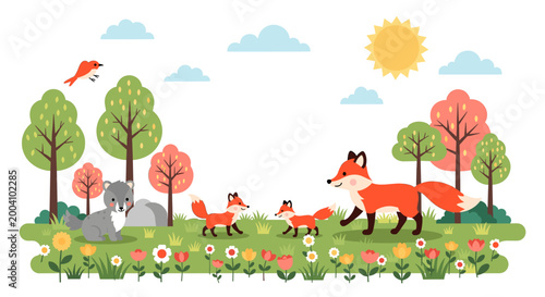 A peaceful and inviting park scene evokes feelings of tranquility and natural beauty. Ideal for website design, marketing materials, and promoting eco