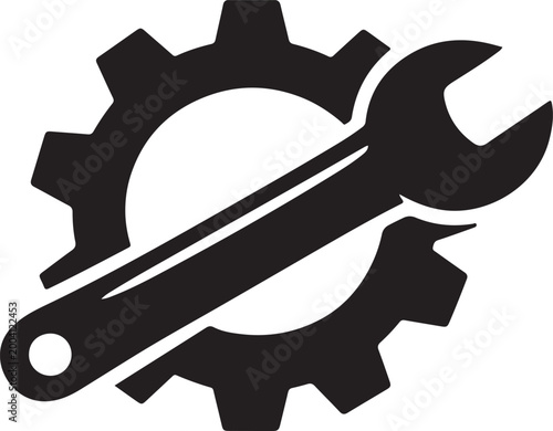 Repairing process vector illustration maintenance fixing tools service technician work eps file design