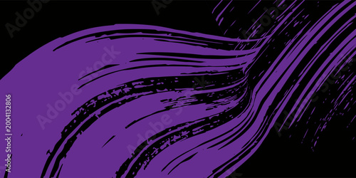Black sports background design with purple abstract template. Sports players in various activities. Football, basketball, baseball, tennis, rugby, Eps 10, Modern.