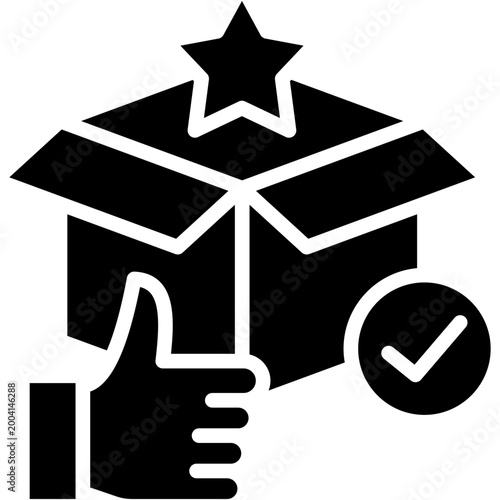 Product Testing glyph icon