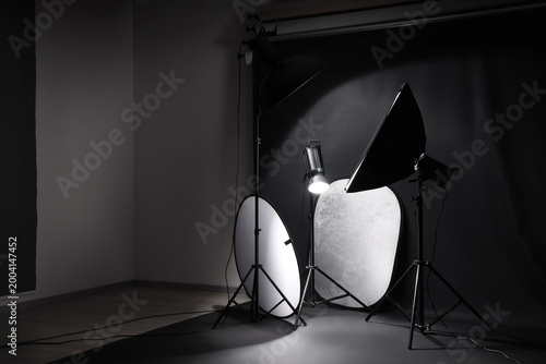 Glowing lighting equipment ...