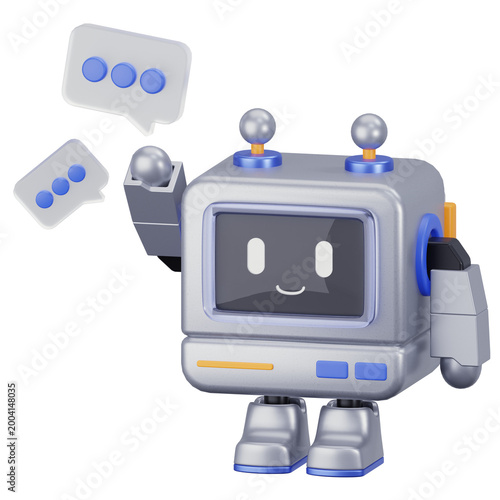 3D Friendly Chatbot Assistant for Customer Support
b  