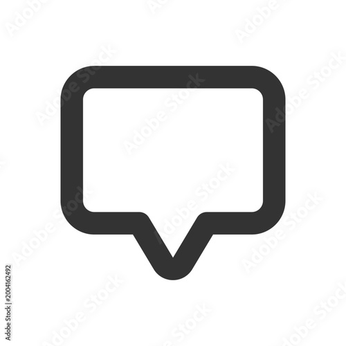 Leave note pixel perfect linear ui icon. Social media notification. New message in chat alert. GUI, UX design. Outline isolated user interface element for app and web. Editable stroke. Arial font used