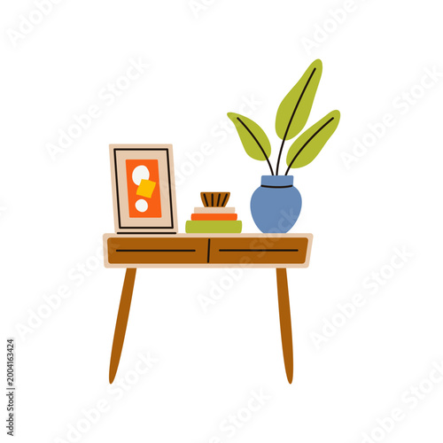 Wooden chest of drawers