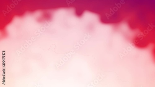 Soft pink gradient abstract background, smooth blur motion video