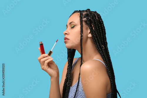 Young African-American woma...