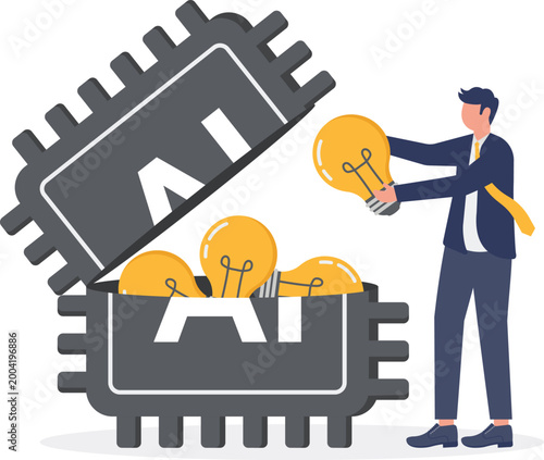 Artificial intelligence processor producing creative ideas