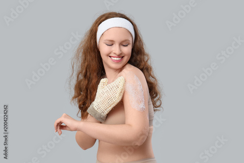 Beautiful young happy woman...