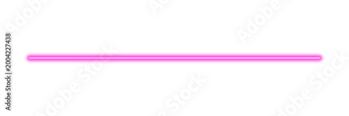 Free Download glowing pink neon horizontal line isolated on transparent background - GFXLoad