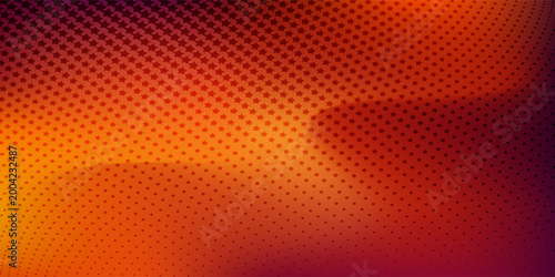 Abstract Orange Red Star Halftone Background With Retro Gradient and Modern Pattern eps 10