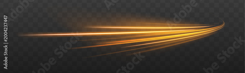 Φωτογραφία Abstract light waves sweep smoothly across the frame in motion