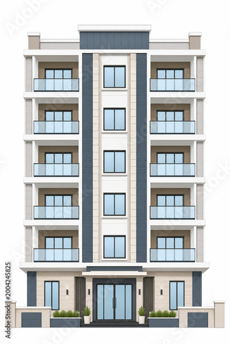 Vector illustration of a modern apartment