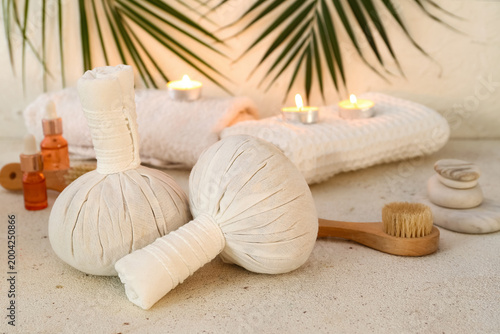 Set of spa accessories, cos...