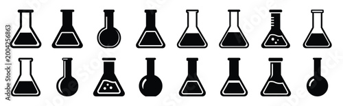 library bookshelf silhouette icon set