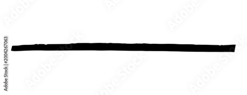 シンプルな手書きの線