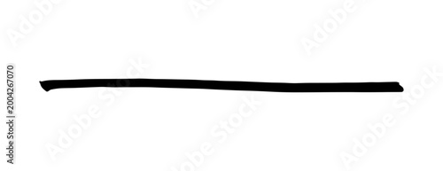 シンプルな手書きの線