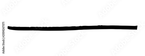 シンプルな手書きの線