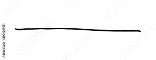 シンプルな手書きの線