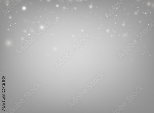 Photos Silver glowing particles float gracefully tonight
