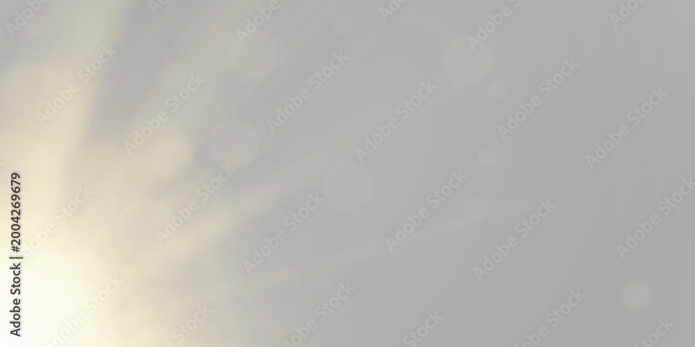 Fototapeta premium Sun rays shining with radiant golden light and smooth gradients. Warm glow creates friendly summer style. Perfect design element for visuals. png