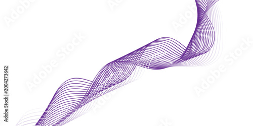 Abstract blue smoke waves create a digital vector illustration with flowing wavy lines and a light texture for a professional business backdrop design
