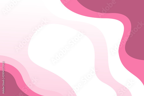 Pink wave minimalist modern background with space for text and message. template design	