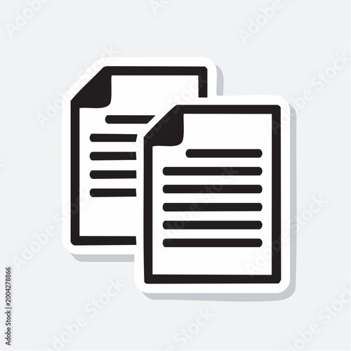 Two Document Icons