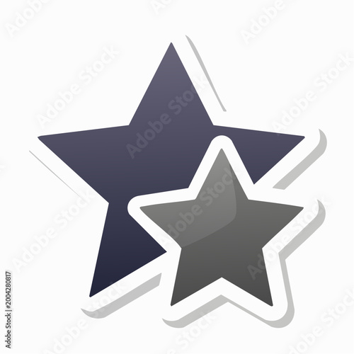 Two Stars Icon