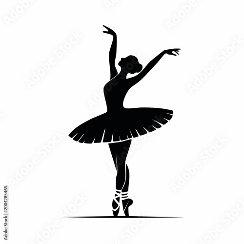 Ballet Dancer Silhouette