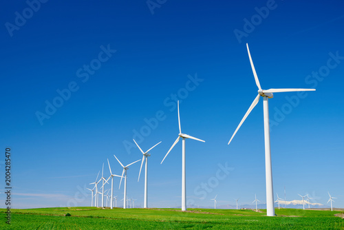 Windmills for renewable electrical energy production