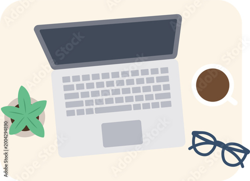 Desk Workspace Setup