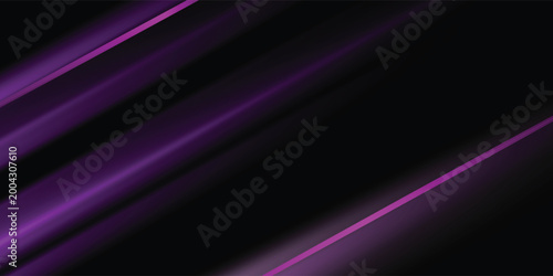  Abstract purple background with lines, futuristic technology glowing speed lines Art & Illustration
