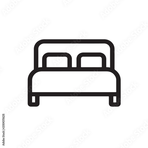 Bed free icon