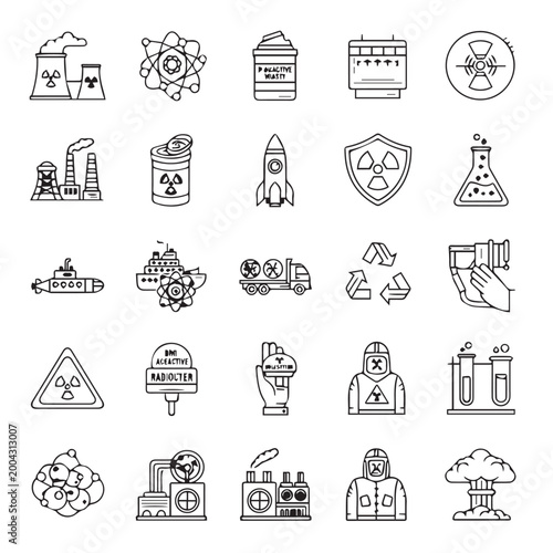 set of icons for web design
