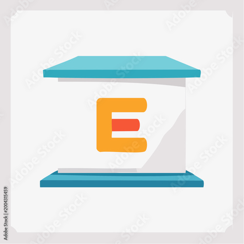 Stylized Letter E Icon