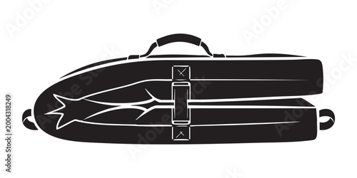 Rock climbing safety crash pad bag for outdoor adventure sports