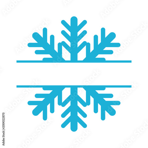 Snowflakes Monogram