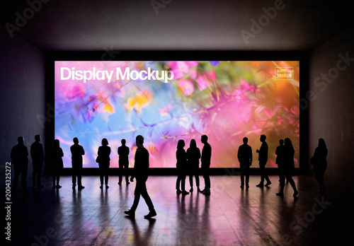 Event Display Mockup – Indoor Branding Presentation (PSD)