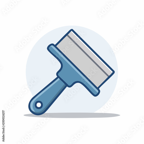 Flat Scraper Tool Icon