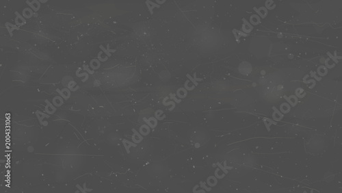 Dust grunge vector background with scratches, hair, particles, and subtle noise, creating a worn monochrome overlay for film texture, abstract backdrops, distressed design, and stock use.