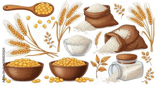 Cute animals with fireworks set bear elephant panda cat fox octopus and squirrel festive cartoon vector illustration collection