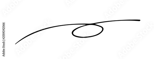 細いペンで書いた手書きの吹き出し