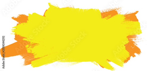 Grunge brush stroke banner with rough edges - abstract paint stroke for typography overlay. Bold brush stroke strip for web header or cover design. Textured element for design template , social media.