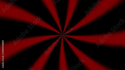 Black and red radial stripe dynamic background