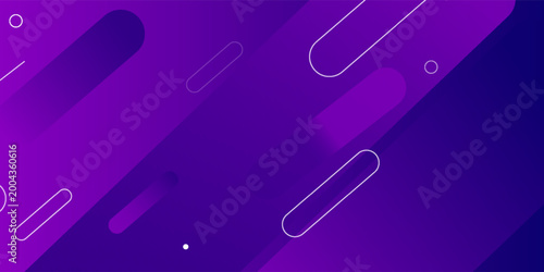 Fotografía Purple abstract geometric background
