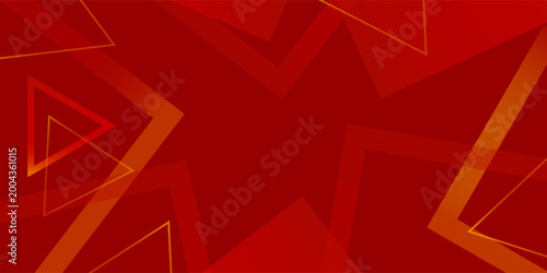 Red studio background. Abstract limbo podium studio room. Dark red gradient wall floor and spotlight scene.
