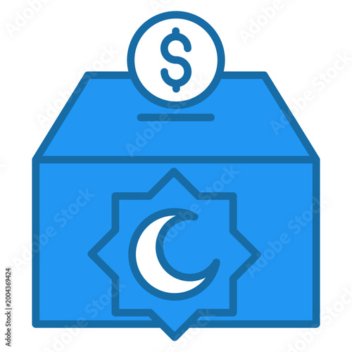 Zakat Donation Icon For Design Elements