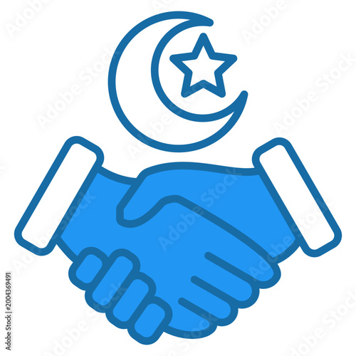 Ramadan Greeting Icon For Design Elements