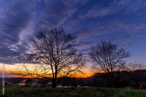 Early Spring Rural Sunrise, Tuscarawas County, Ohio