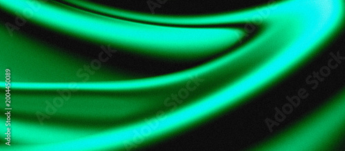grainy noisy gradient background green cyan black abstract wave fluid curve noise grain blur vibrant glowing smooth wide banner header poster wallpaper cover backdrop design website 